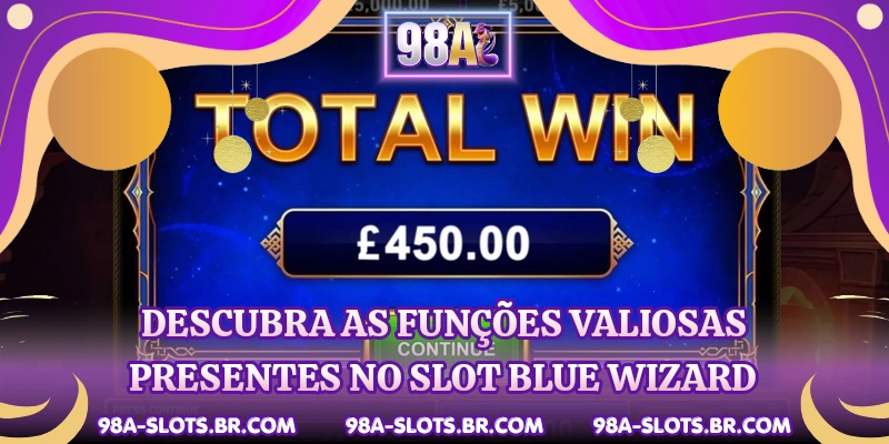 Descubra as funções valiosas presentes no slot Blue Wizard
