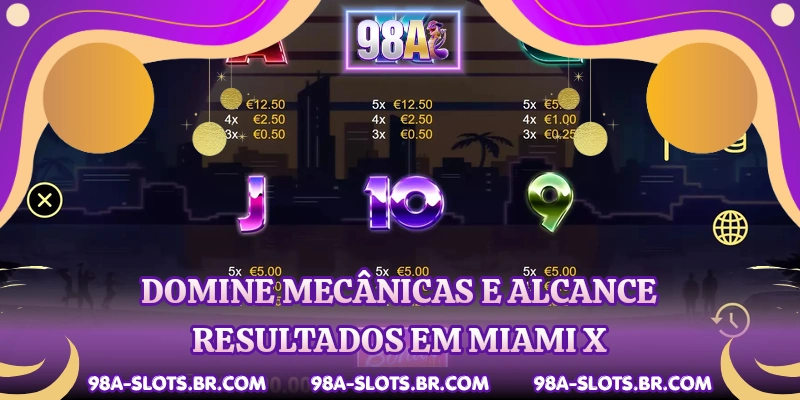 Domine mecânicas e alcance resultados em Miami X