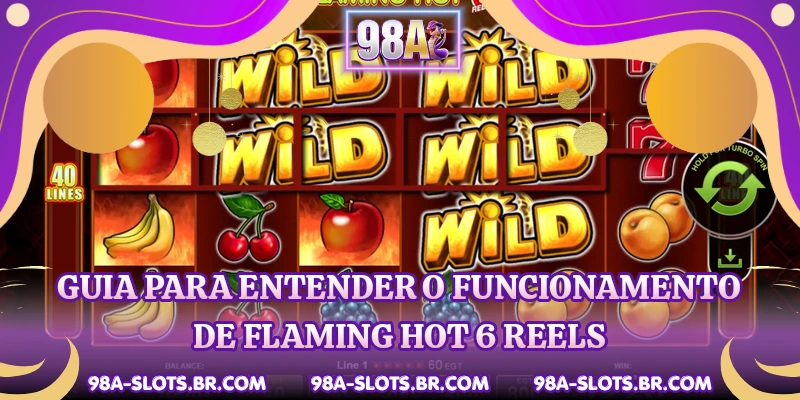 Guia para entender o funcionamento de Flaming Hot 6 Reels